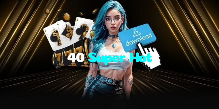 40 Super Hot casino presented on mobile device in Pakistan with slots and live games